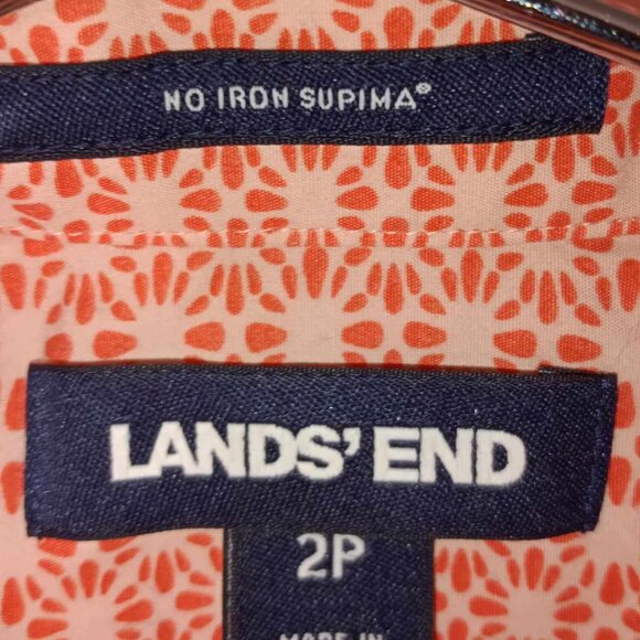 Lands' End Sunburst Tank Size 2P - Picture 7 of 9